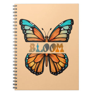 Bloom - Schmetterlingsdesign Notizblock