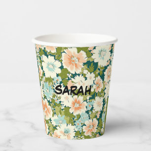 Bloom Sip Paper Cup Pappbecher