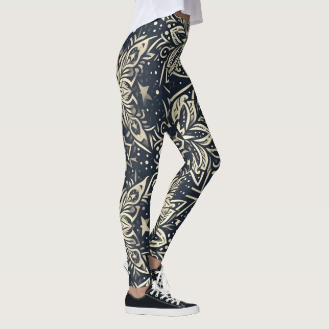 Bloom Symmetry-Leggings Leggings (Rechts)