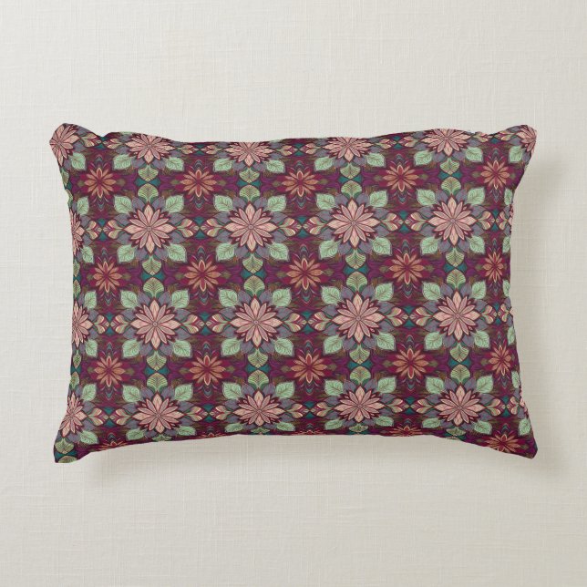 Bloom Tapestry floral Dekokissen (Vorderseite)
