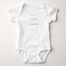 Bloom where you are Planted Hoodie & Tasse - Inspi Baby Strampler