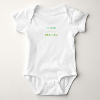 Bloom where you are Planted Hoodie & Tasse - Inspi Baby Strampler