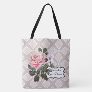 Bloom wo Ihre gepflanzte geometrische Mode-Tasche