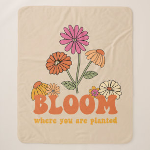 Bloom Wo Sie gepflanzt sind Sherpadecke