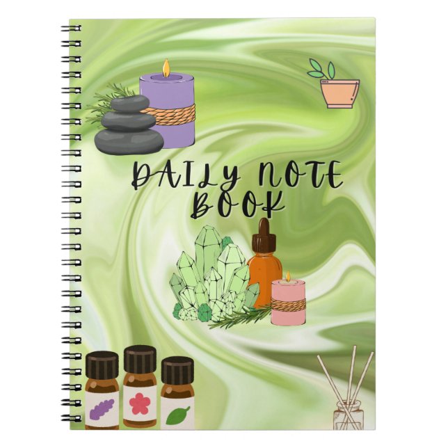 Bloom & Write - BlumenNotebook Notizblock (Vorderseite)