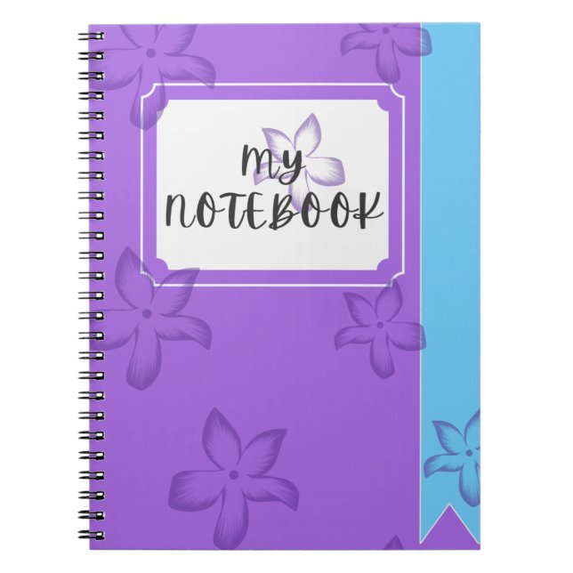 Bloom & Write - BlumenNotebook Notizblock (Vorderseite)