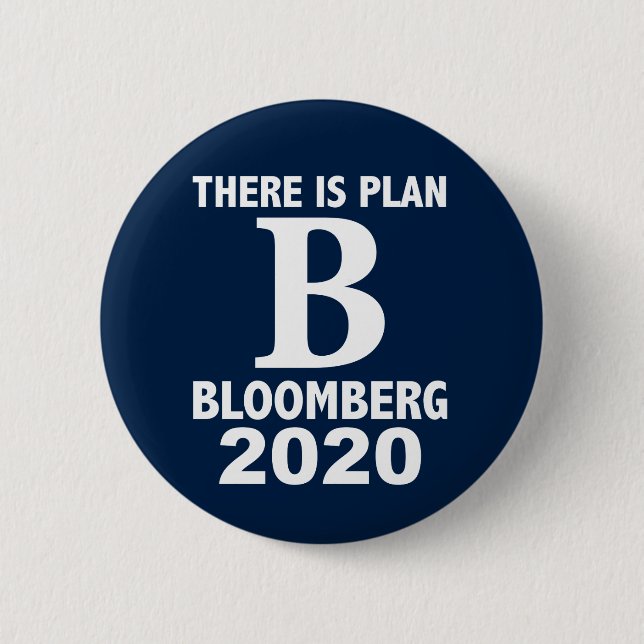 Bloomberg 2020 button (Vorderseite)