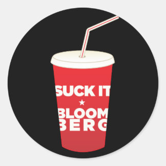 Bloomberg Soda Ban Protest Aufkleber