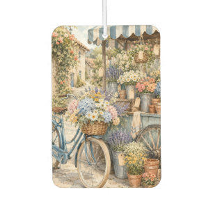 Bloomcore-Blumenmarkt-Fahrrad Autolufterfrischer