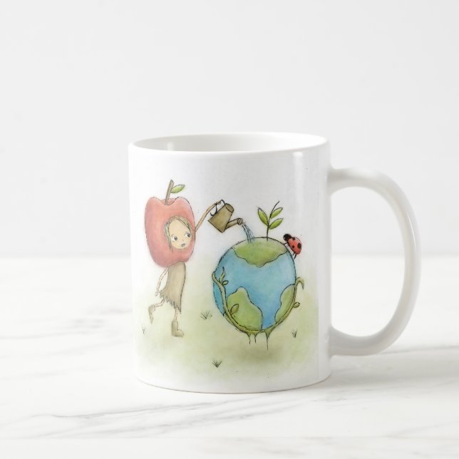 Bloom'd - Umwelt - Apple stellen - Tasse gegenüber (Rechts)