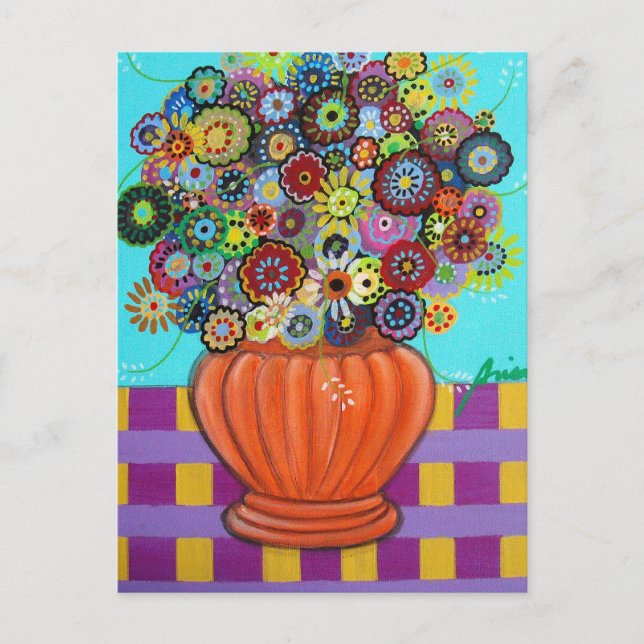 BLOOME POSTCARD POSTKARTE (Vorderseite)