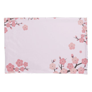 Bloomed sakura flowers pillow case kissenbezug