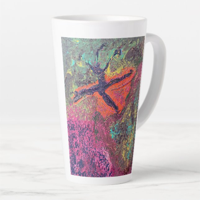 Bloomfusion-Lattetasse Milchtasse (Rechte Ecke)