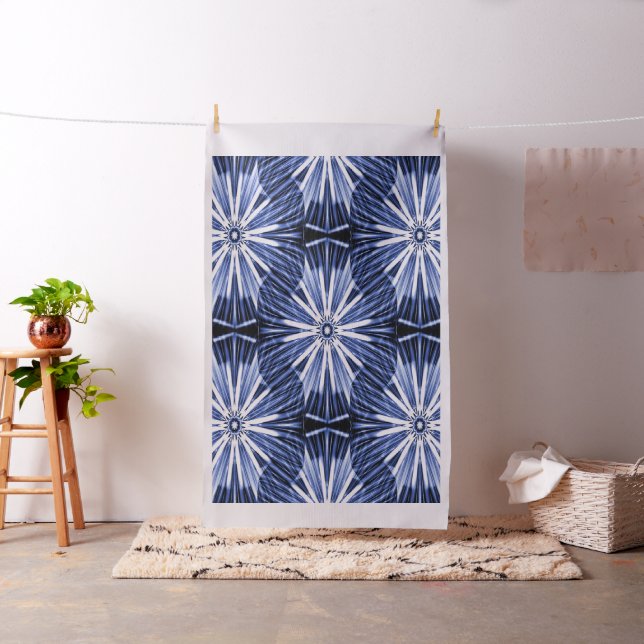 Bloomin' in Blau....... Stoff (Beispiel)