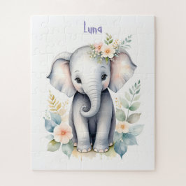 Blooming Baby Elephant Puzzle