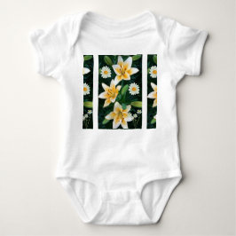 Blooming Beauty Baby Bodysuit - Fresh Floral Vibes Baby Strampler
