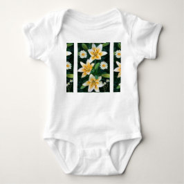 Blooming Beauty Baby Bodysuit - Fresh Floral Vibes Strampler
