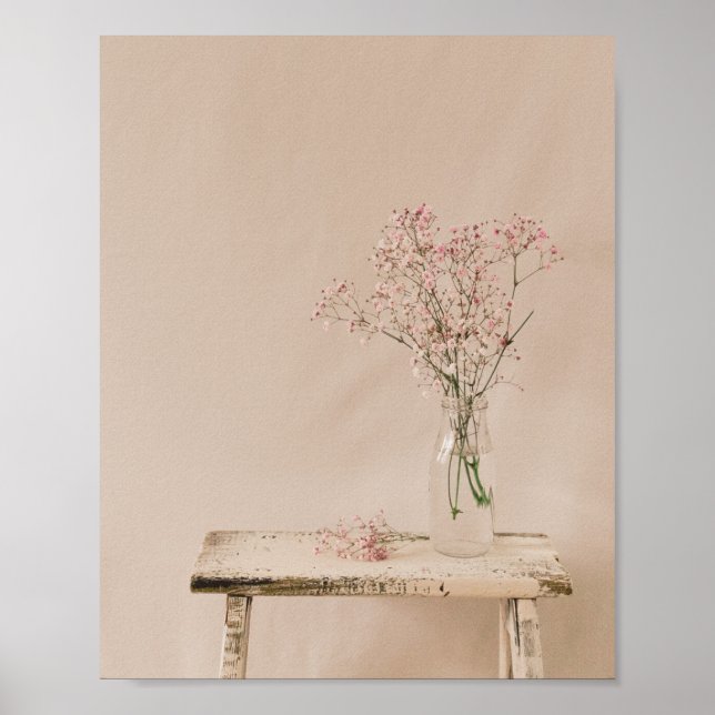 Blooming Beauty Wand Art Poster (Vorne)