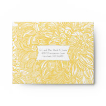 Blooming Dahlia Yellow Iris Wedding