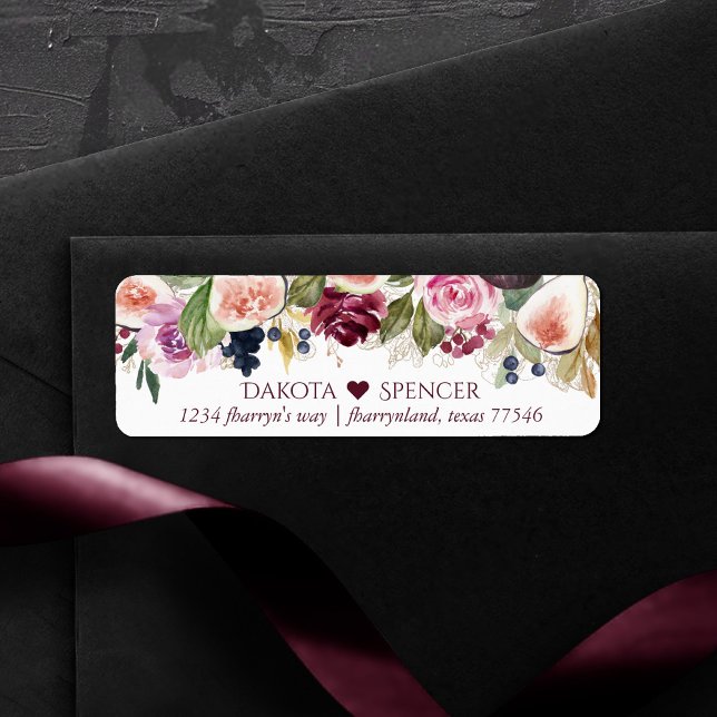 Blooming Figs | Moody Floral and Heart Address (Von Creator hochgeladen)