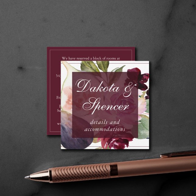 Blooming Figs | Moody Rustic Fruit Blossom Details Begleitkarte (Von Creator hochgeladen)