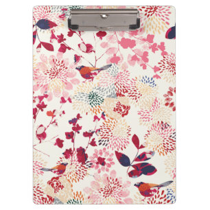 Blooming Florals Clipboard Klemmbrett