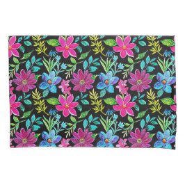Blooming flower garden chic floral foliage kissenbezug
