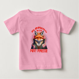 Blooming Fox Fashion Ästhetik Baby T-shirt