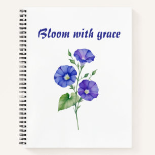 🌸 Blooming Grace Notebook 🌸 Notizbuch