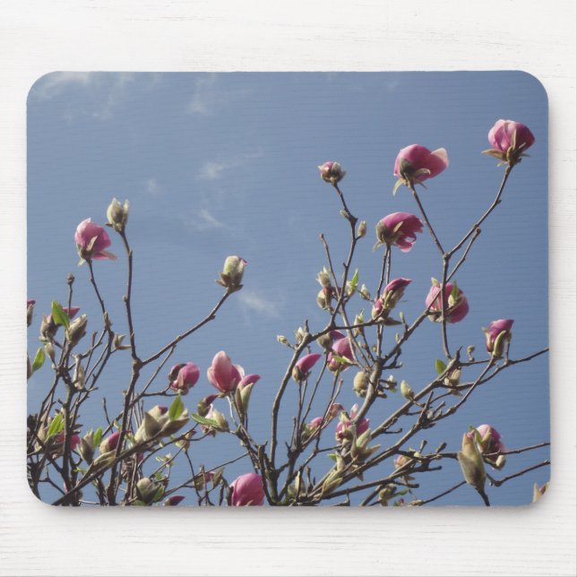 Blooming Magnolia Mousepad (Vorne)