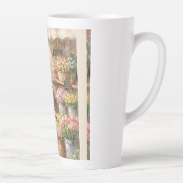 Blooming Moments Mug – Girl at Flower Shop Coffee Milchtasse