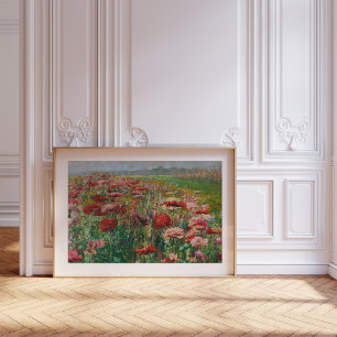 Blooming Poppies   Olga Wisinger-Florian Poster