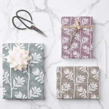 Blooming Rhythm Floral Silhouette - multicilored