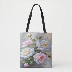 : Blooming Secrets: Eine Tasche mit White Roses