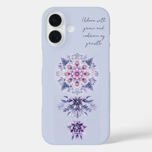 Blooming Serenity Mandala iPhone 16 Fall Hülle