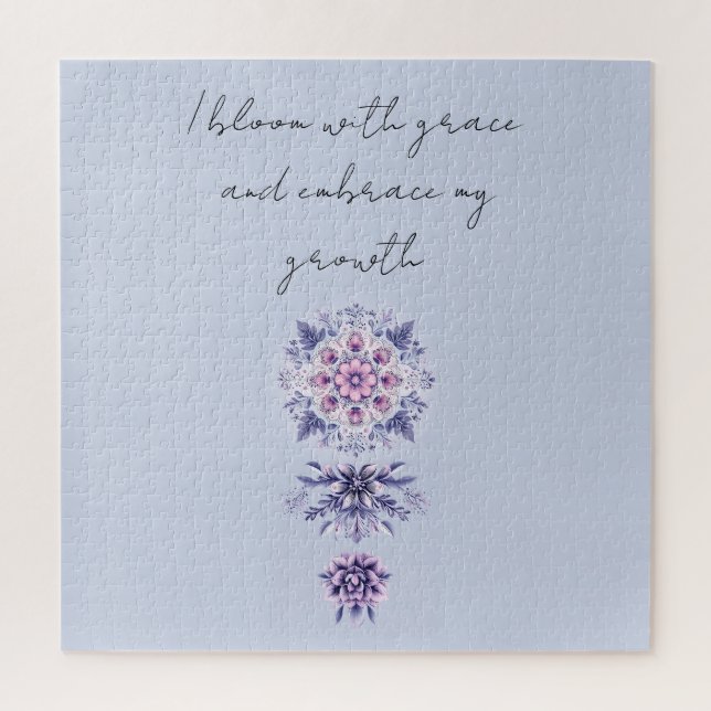 Blooming Serenity Mandala Puzzle (Vertikal)