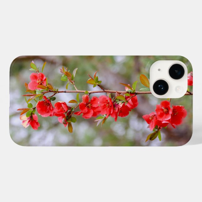 Blooming Spring Case-Mate iPhone Hülle (Rückseite (Horizontal))