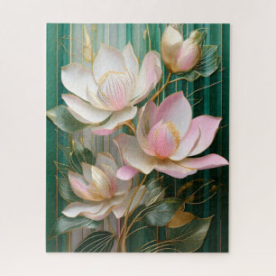 Blooming Wallpaper Japanisch Magnolia Art Puzzle