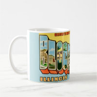 Bloomington IL Gruß-Tasse