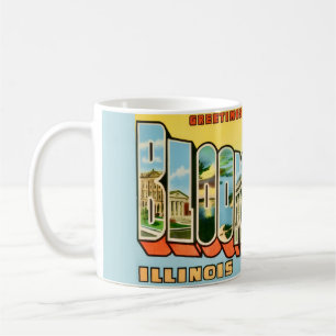 Bloomington IL Gruß-Tasse Kaffeetasse