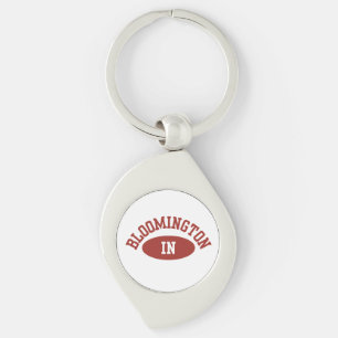 Bloomington Indiana Button- College Football Anste Schlüsselanhänger