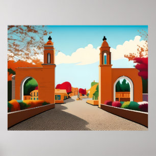 Bloomington Indiana Poster