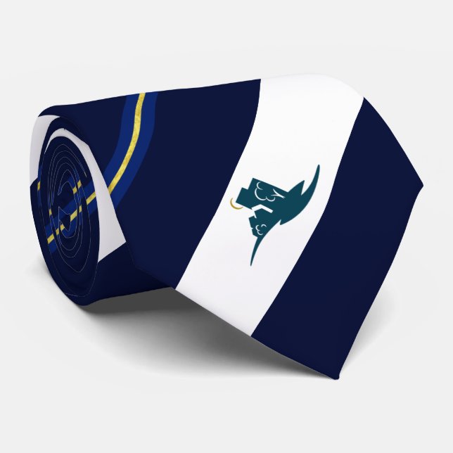 Bloomington (Minnesota) Stadtflagge Neck Tie Krawatte (Gerollt)