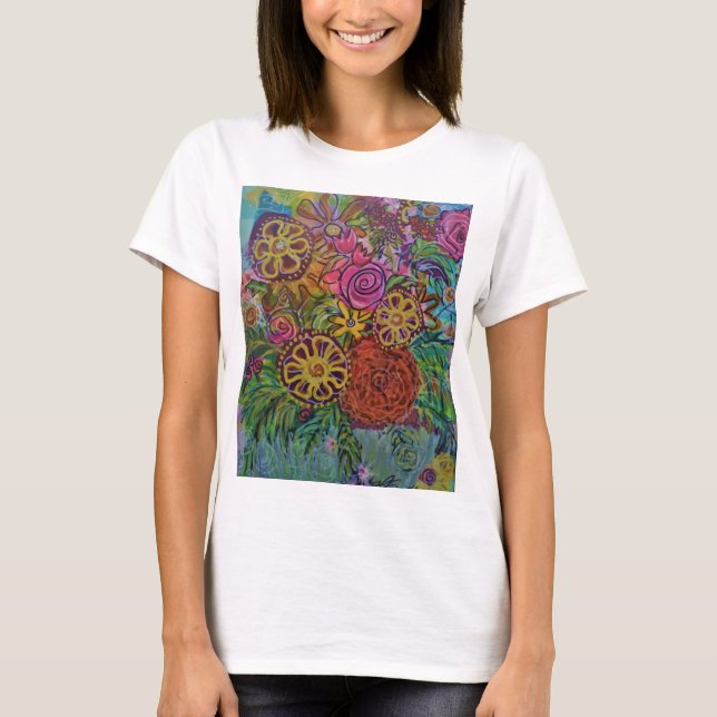 Blooms Ladys' T - Shirt (Vorderseite)