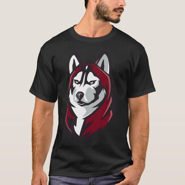 Bloomsburg-Huskies T-Shirt (Vorderseite)