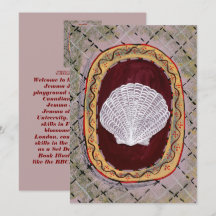 Bloomsbury & Charleston Inspiriert Seashell Art Ca