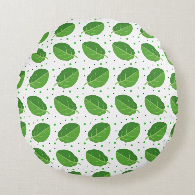 Bloomsdale Rundes Kissen (Vorderseite)