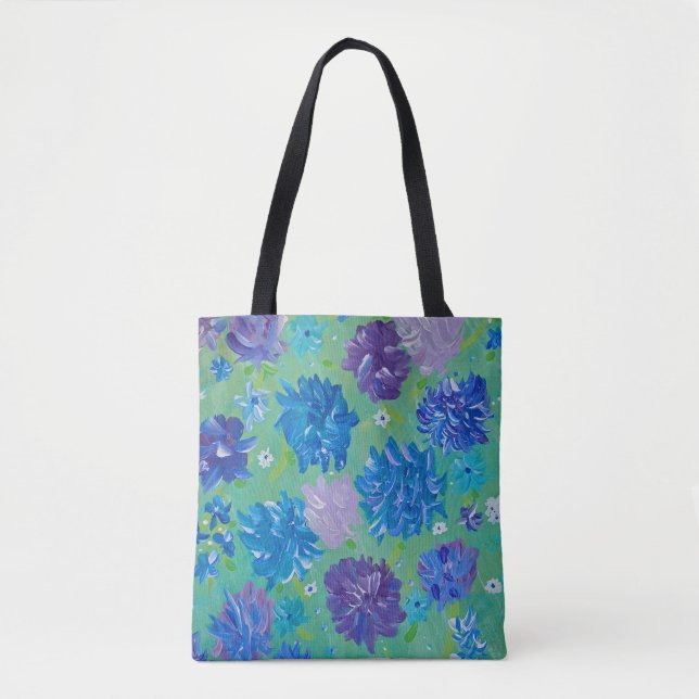 Bloomstruck Floral Tote Bag (Vorderseite)