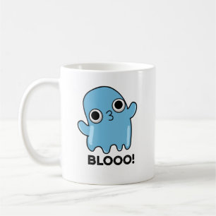 Blooo Funny Blue Ghost Pun Kaffeetasse