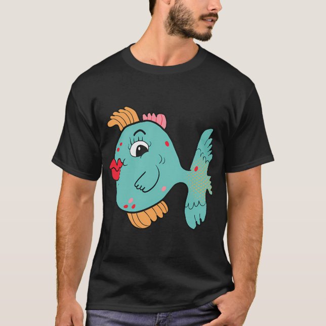 Blooples der tropische Fisch T-Shirt (Vorderseite)